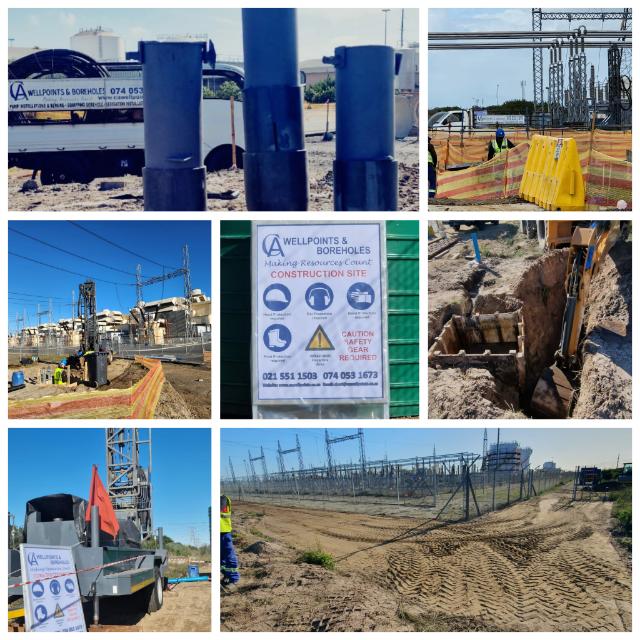 Monitoring borehole installation project at Letsedi Power Station