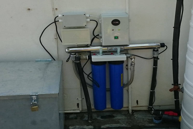 Water filtration system, Cape Town