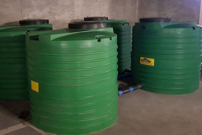 Water tank system, Cape Town